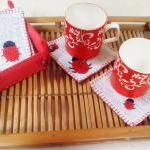 Trailing Beetles Coaster Se..